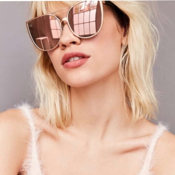Quay Australia Accessories - Quay Rose Gold Princess Sorority XI Sunglasses